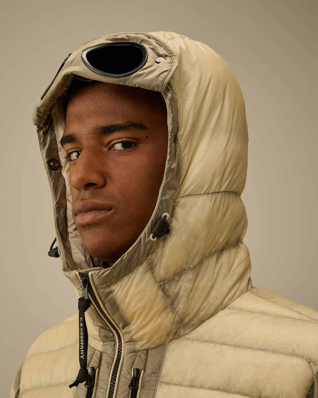 Cp Company D.D. Shell Goggle Down Jacket
