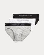 Polo Ralph Lauren 3 Paia Slip Stretch Cotton Vita Bassa