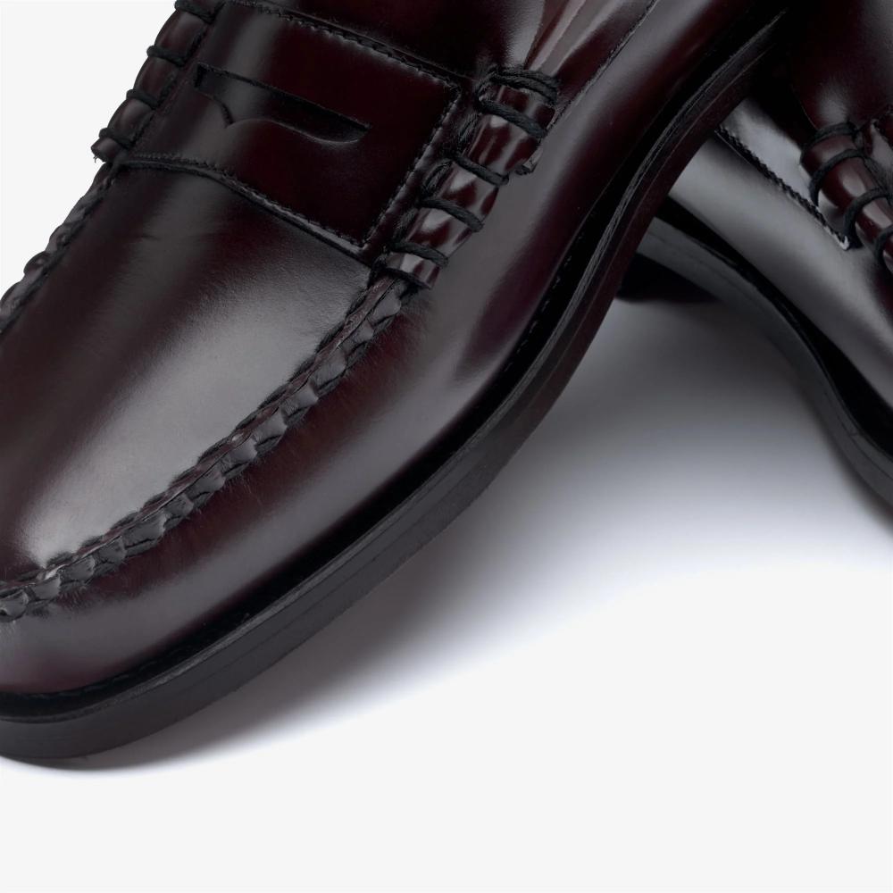 Sebago Classic Dan Brown burgundy