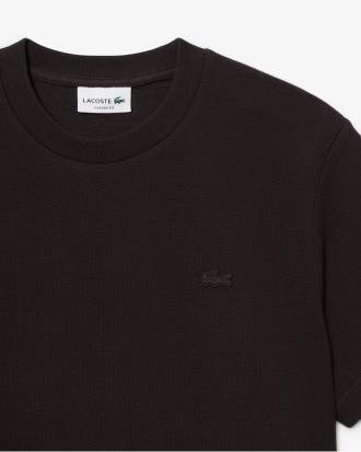 Lacoste T-shirt in Jersey Testurizzata