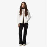 K-Way Giacca Lily St Warm Double White Natural/Black Pure