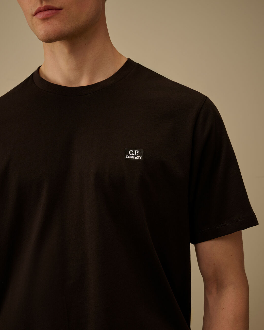 Cp Company Jersey Short Sleeve Logo Patch T-Shirt
