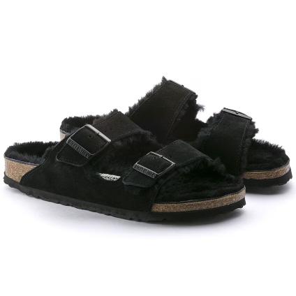 Birkenstock Arizona pelliccia