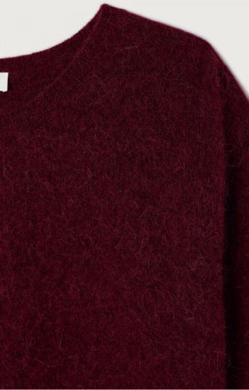 American Vintage Maglione Donna Vitow Granato