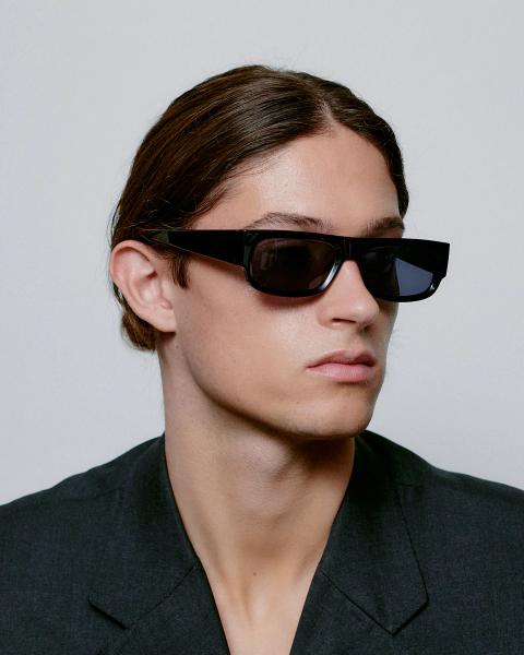 A. KJÆRBEDE Jean Black Sunglasses