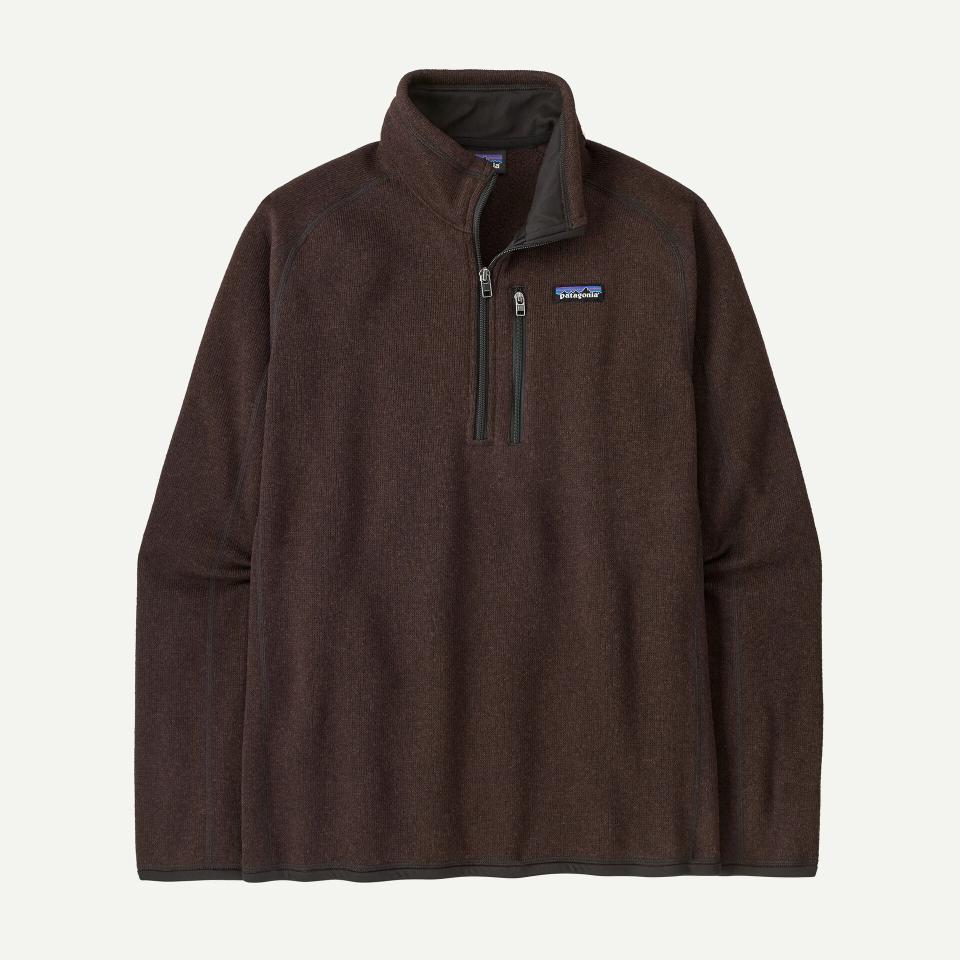 Patagonia Men's Better Sweater 1/4-Zip Fleece Den Brown