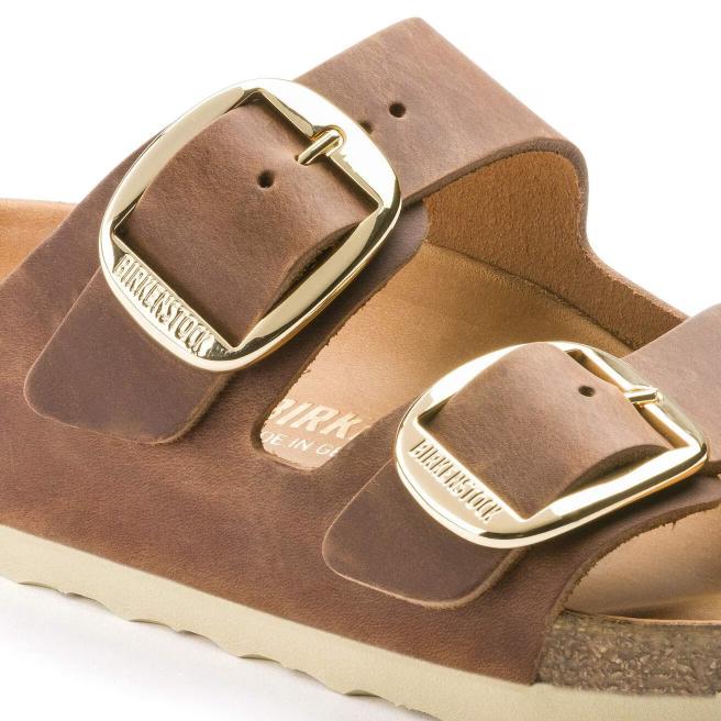 Birkenstock Arizona Big Buckle Pelle Oliata Narrow Fit