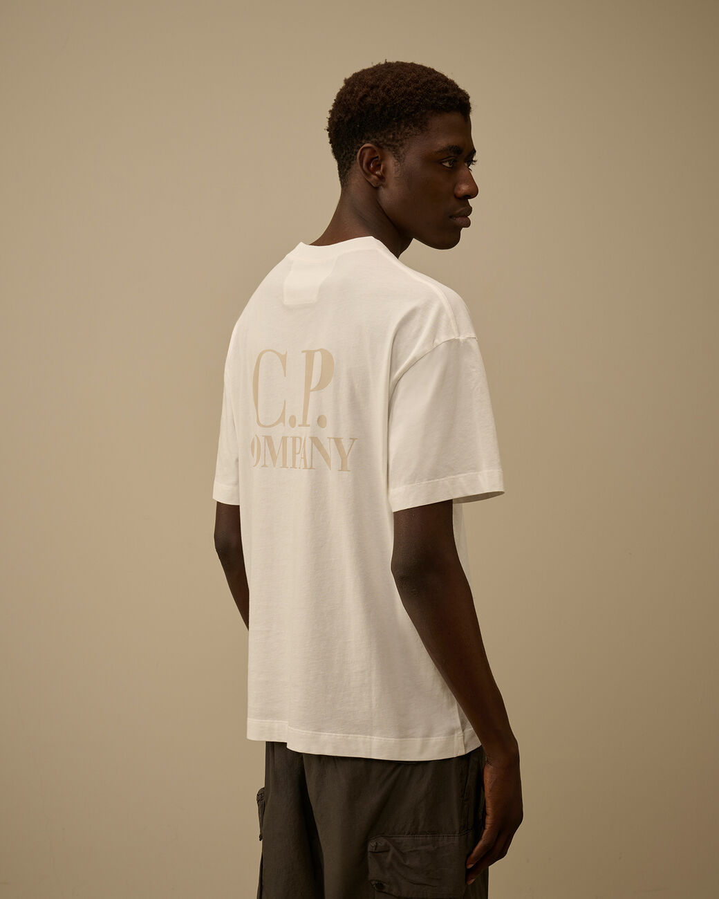 Cp Company Jersey Short Sleeve Printed Graphics T-Shirt