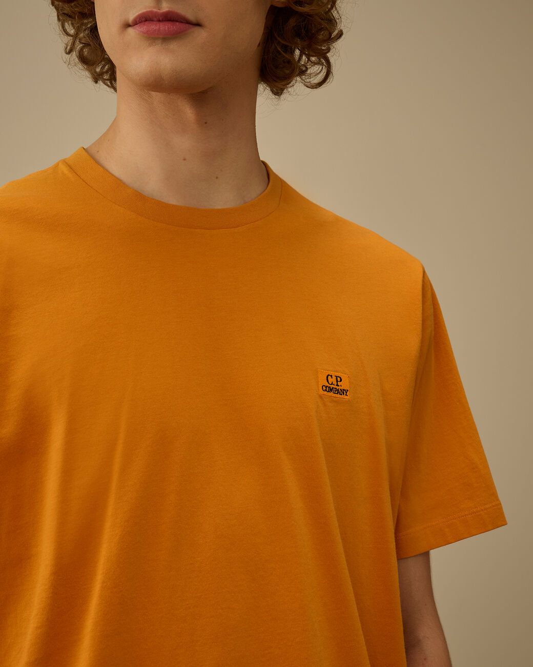 Cp company Jersey Short Sleeve Logo Patch T-Shirt