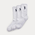 Polo Ralph Lauren Tre paia di Calze Sportive Big Pony