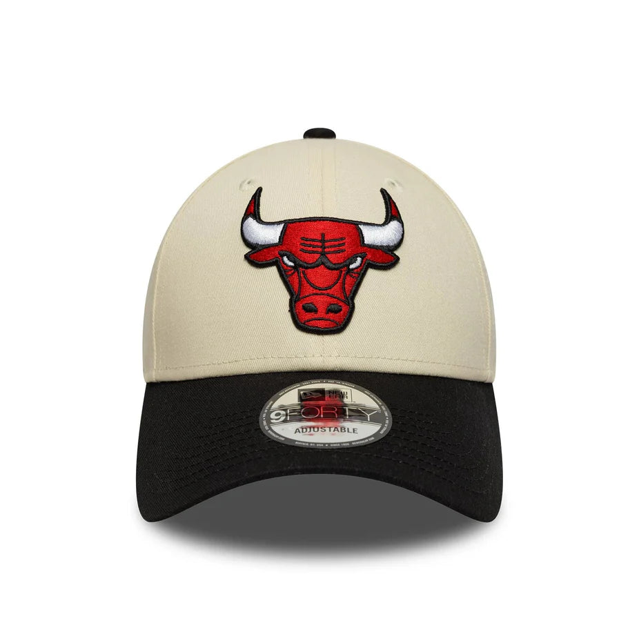 New Era 9FORTY Chicago Bulls NBA Colour Block Crema