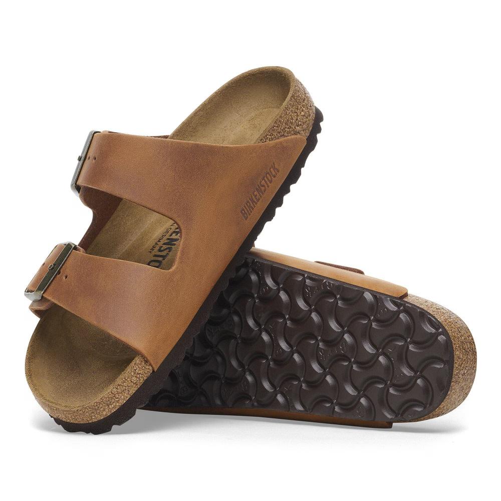 Birkenstock Arizona Pelle Oliata Cognac