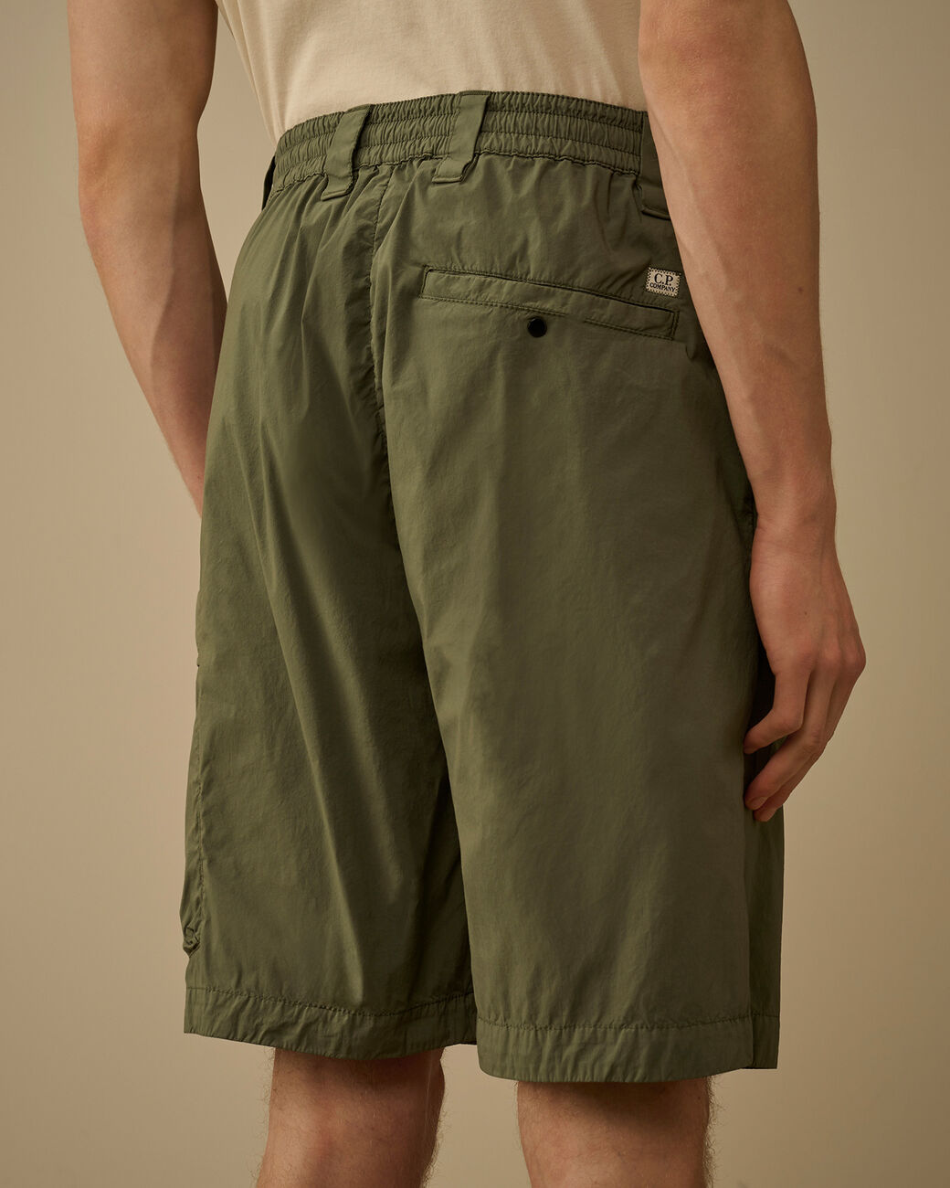 Cp Company 50 Fili Stretch Loose Lens Cargo Shorts
