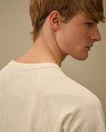 Cp Company Malfilè Fleece Short Sleeve Sweatshirt