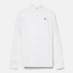 Timberland Camicia in Lino Mill Brook Slim Fit