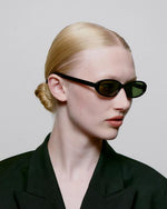 A. KJÆRBEDE Macy Black Sunglasses
