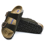 Birkenstock Arizona Plantare Morbido Pelle scamosciata Mocha