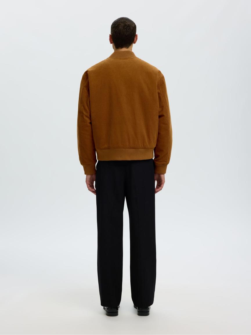 Selected Aviator Jacket Monks Robe