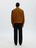 Selected Aviator Jacket Monks Robe