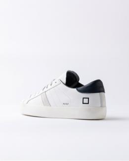 D.A.T.E. Hill Low Calf White Blue