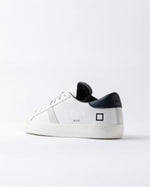 D.A.T.E. Hill Low Calf White Blue