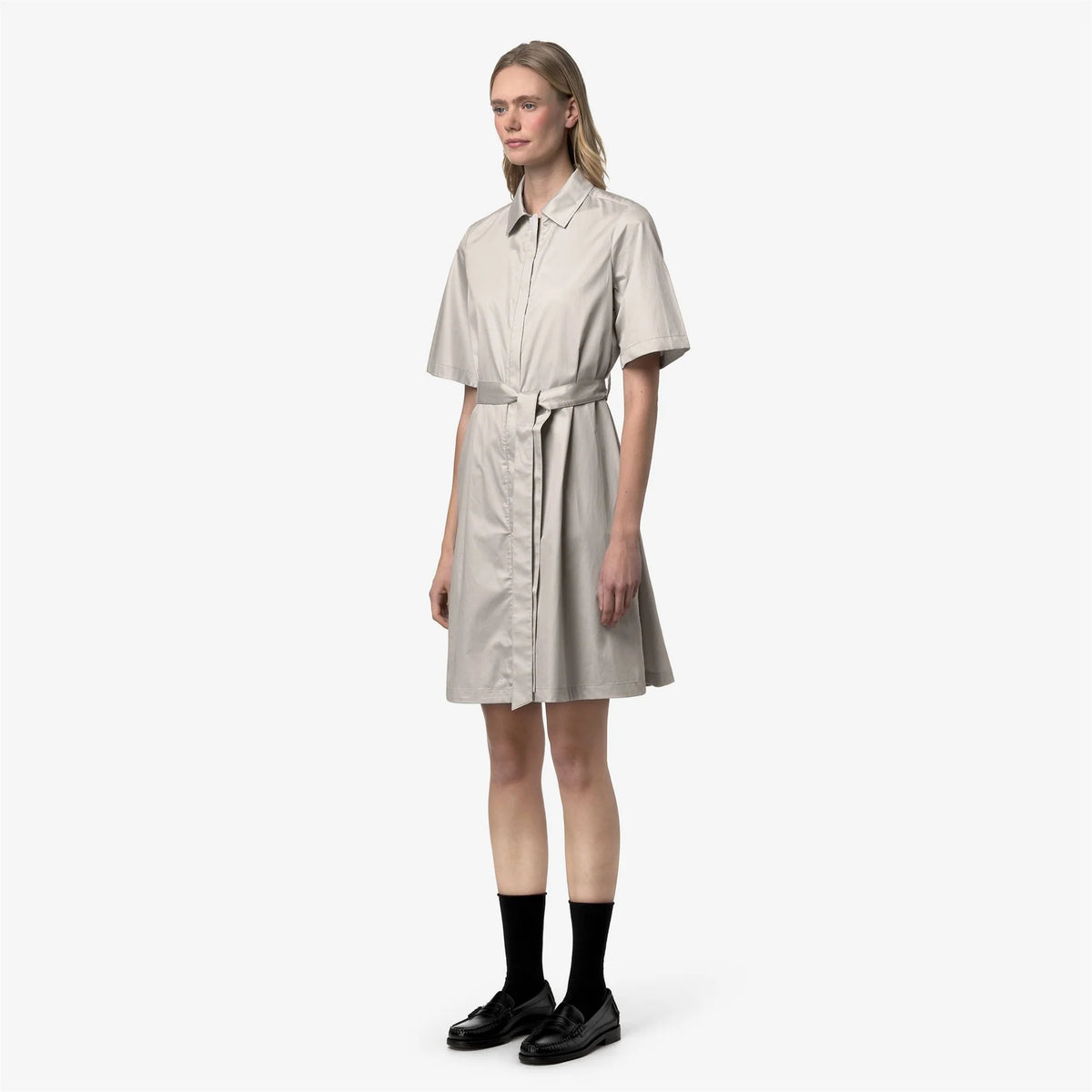 K-Way Abito Corto Nouaille Shiny Cotton