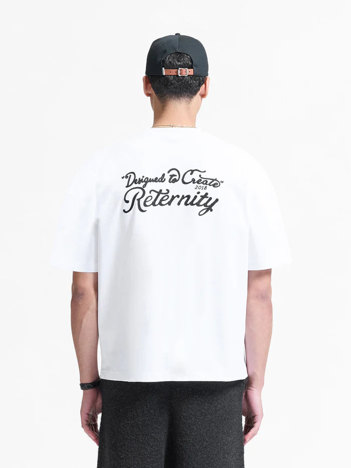 Reternity Designed To Create T-shirt White