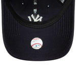 New Era 9TWENTY New York Yankees MLB Washed Script Blu Navy