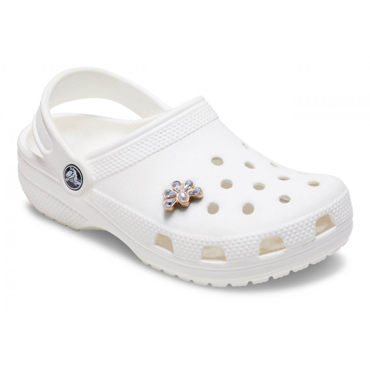 Crocs Jibbitz Half Gem Floral with Pearl