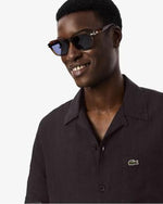 Lacoste Camicia Relaxed Fit in Lino