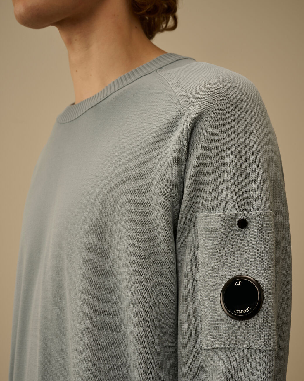 Cp Company Crewneck Cotton Crepe