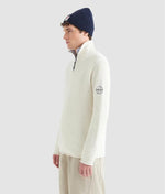 Murphy&Nye Fender Sweater Maglione Mezza Zip a Coste Inglesi
