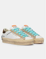 Crime London Distressed Platform Tropical Gold