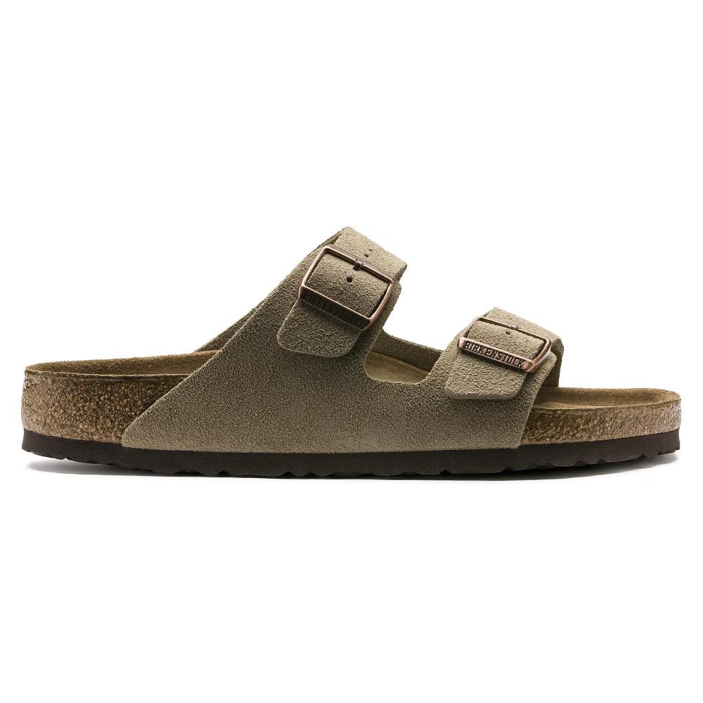 Birkenstock Arizona plantare morbido Pelle scamosciata Narrow Fit