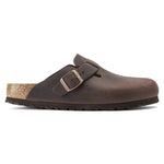Birkenstock Boston Pelle Oliata Narrow Fit