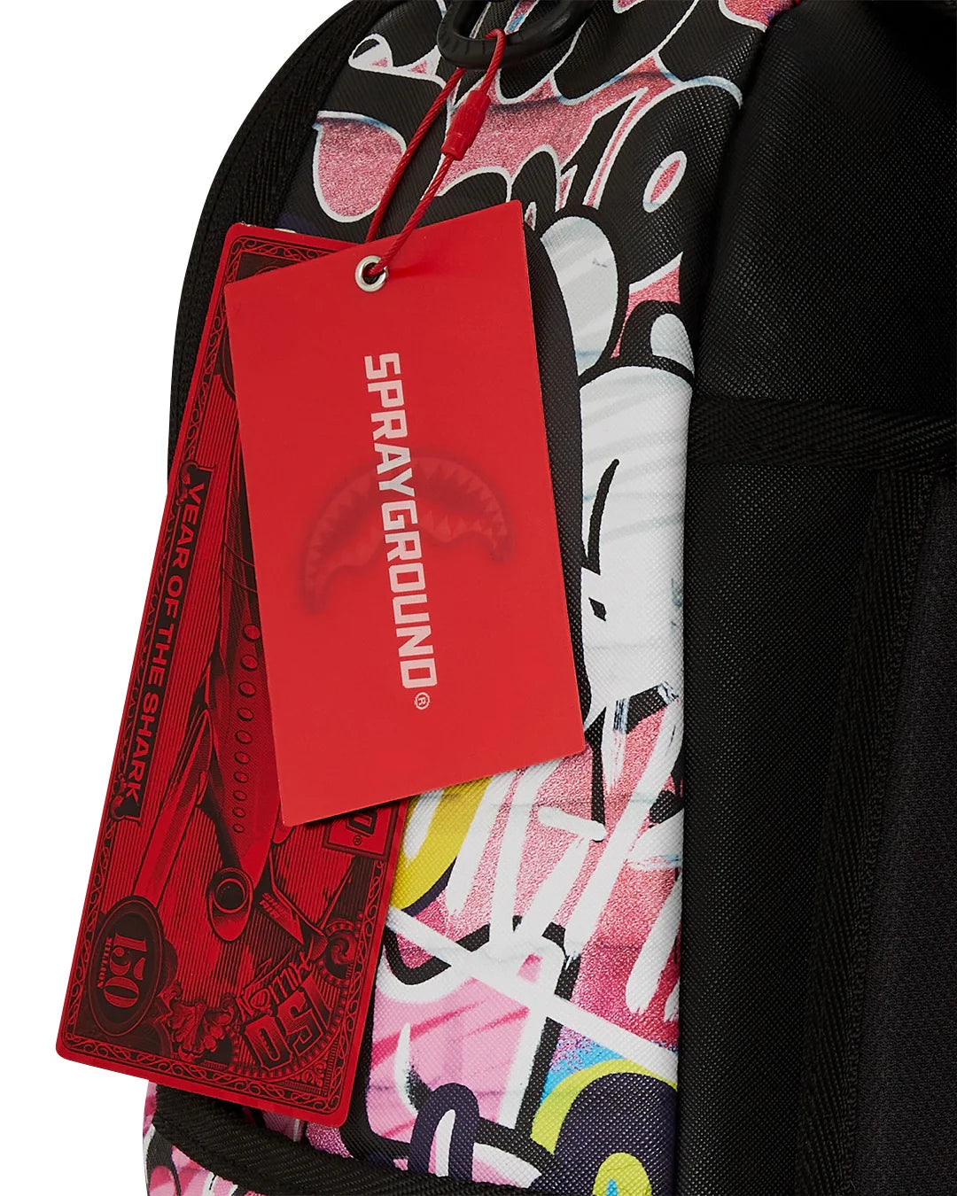 Sprayground Zaino Pink Panther Painting Over Graffiti Dlxr