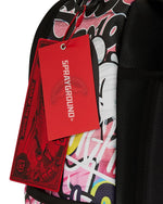 Sprayground Zaino Pink Panther Painting Over Graffiti Dlxr