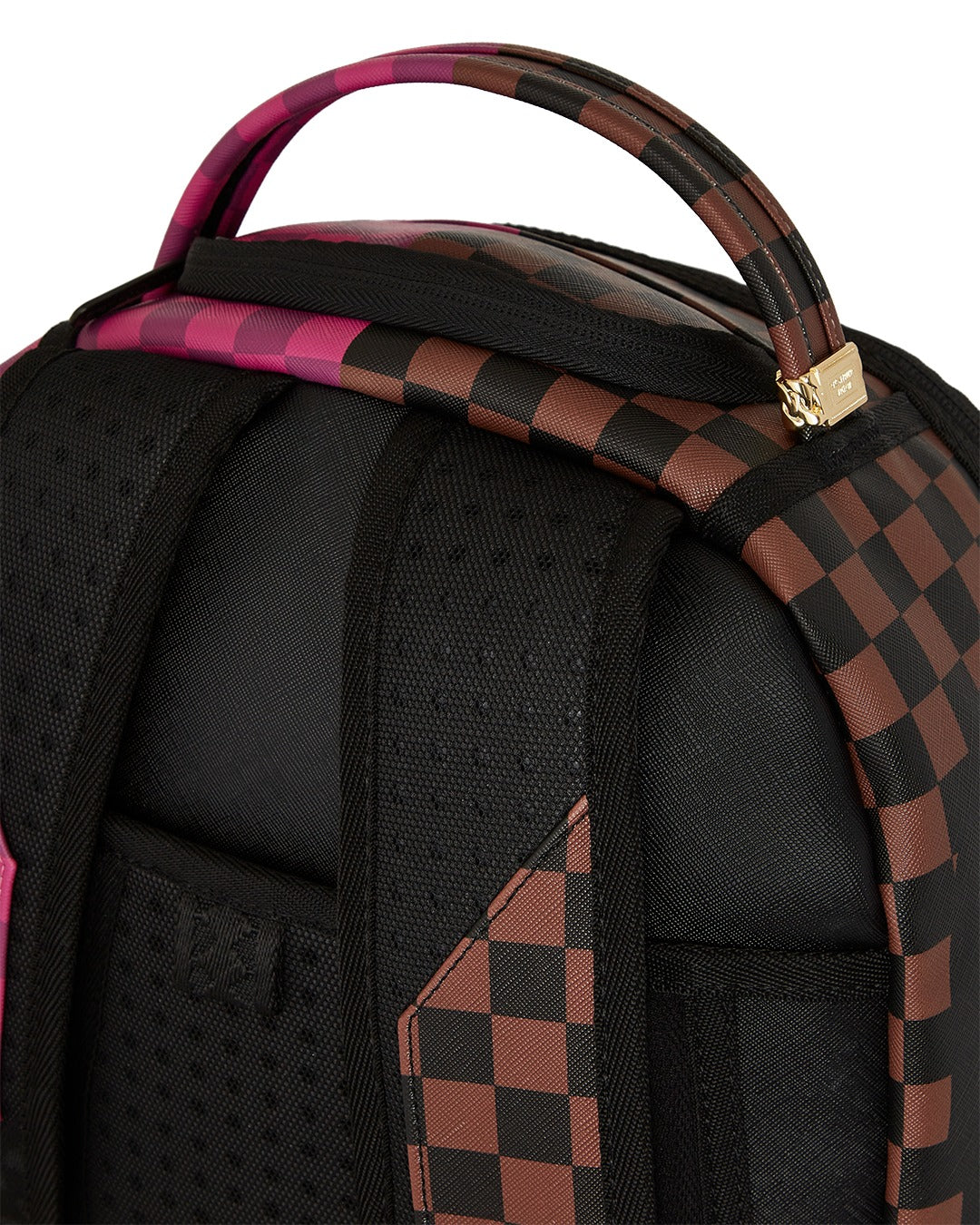 Sprayground Zaino Split Sip Pink Check Dlxsv