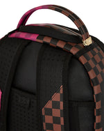 Sprayground Zaino Split Sip Pink Check Dlxsv