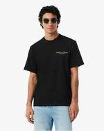 Lacoste T-shirt Ricamata in Cotone