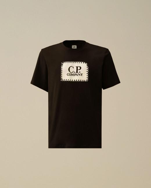 Cp Company Jersey Short Sleeve Logo Label T-Shirt