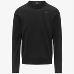 K-Way Maglieria in merino Sebastien Black