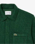 Lacoste Overshirt in Feltro Misto Lana