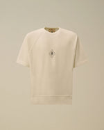 Cp Company Malfilè Fleece Short Sleeve Sweatshirt