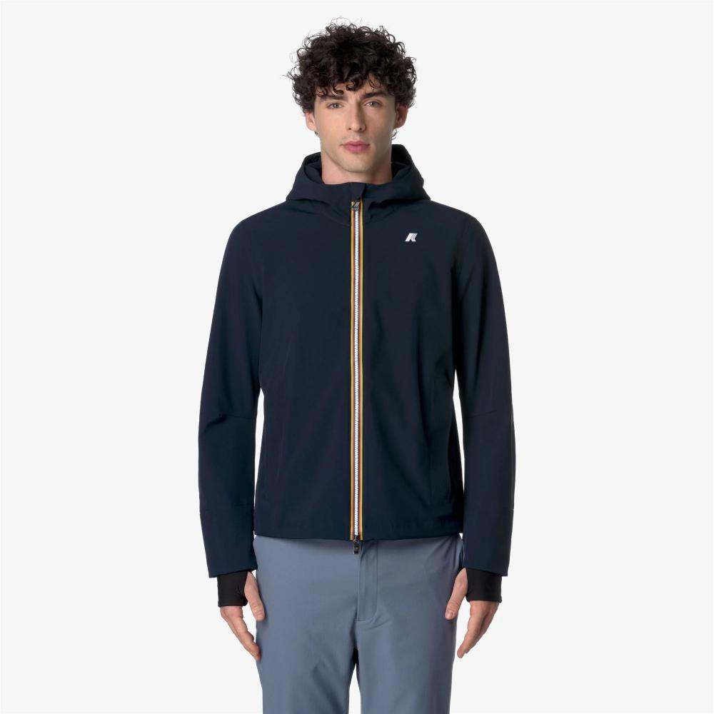 K-Way Giacca Jacko Bonded Blue Depth/Blue Depth