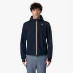 K-Way Giacca Jacko Bonded Blue Depth/Blue Depth
