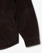 Lacoste Overshirt in Velluto a Coste Oversize