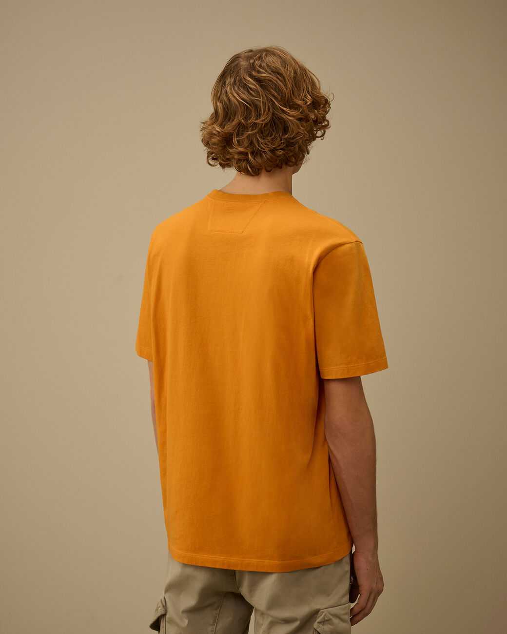 Cp company Jersey Short Sleeve Logo Patch T-Shirt
