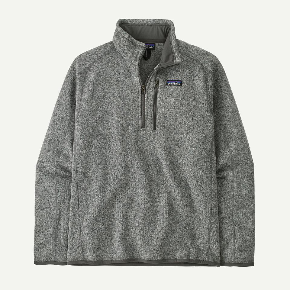Patagonia Men's Better Sweater™ 1/4-Zip Fleece Stonewash