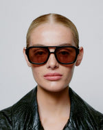 A. KJÆRBEDE Kaya Black Sunglasses